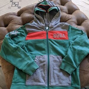 Star Wars X Hanna Andersson "Boba" Zip-Up Hoodie!